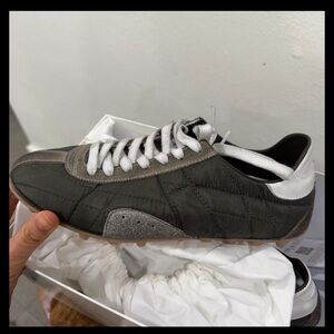 Maison Martin Margiela Green and Brown Sprinter Sneakers
